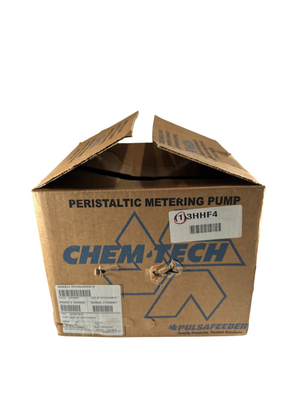 Chem-Tech XP030LAHXG19 115VAC 4/25HP 30 GPD Peristaltic Chemical Metering Pump3