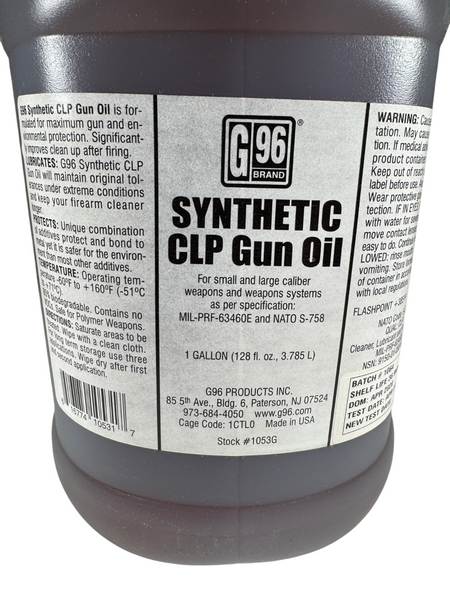 G96 1053G 1 Gallon Synthetic CLP Gun Oil Cleaner Lubricant Protectant1