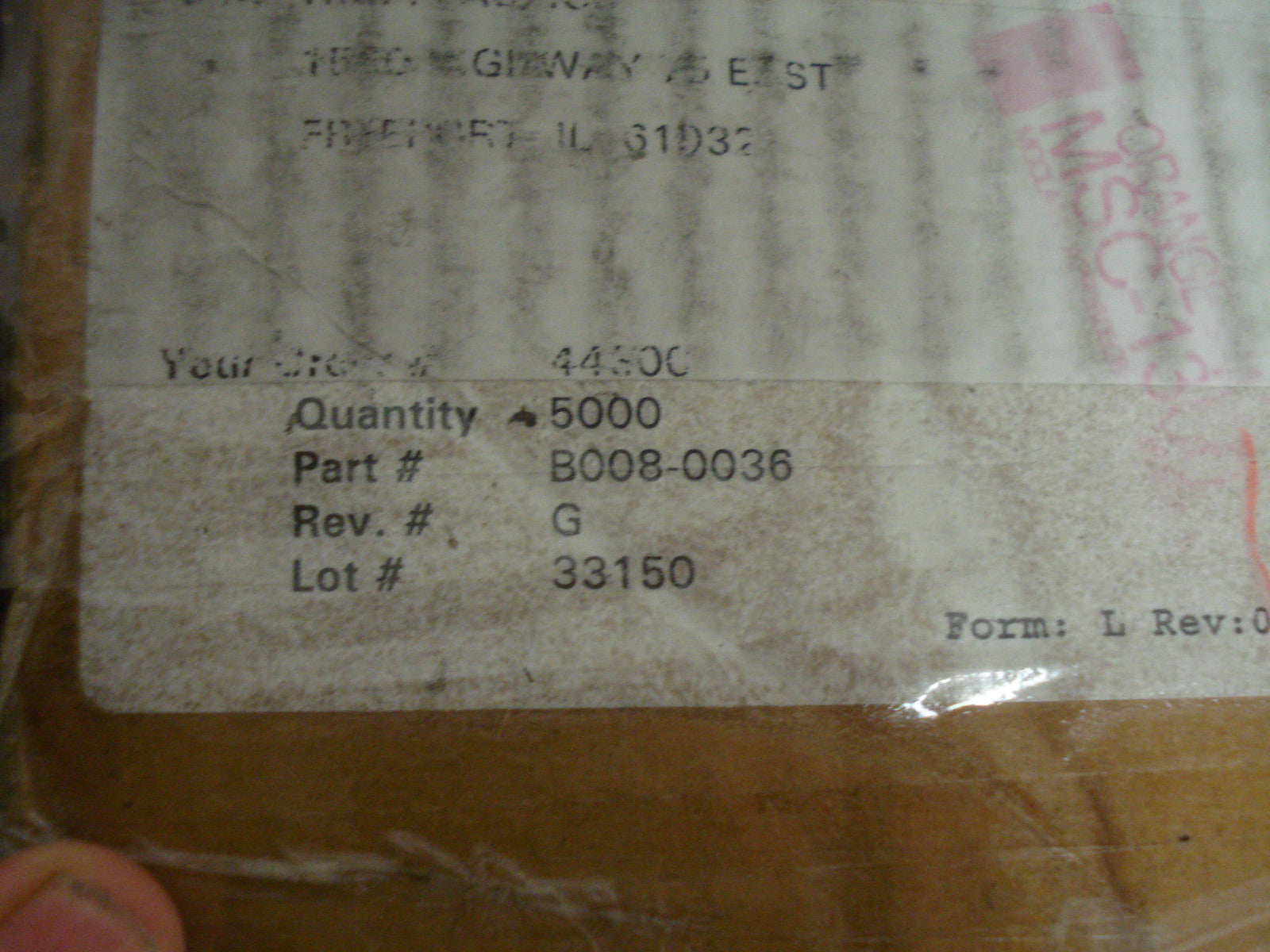 Skach Threaded Brass Rivets Size 10-32 B008-0036 (Box of 5,000) -5