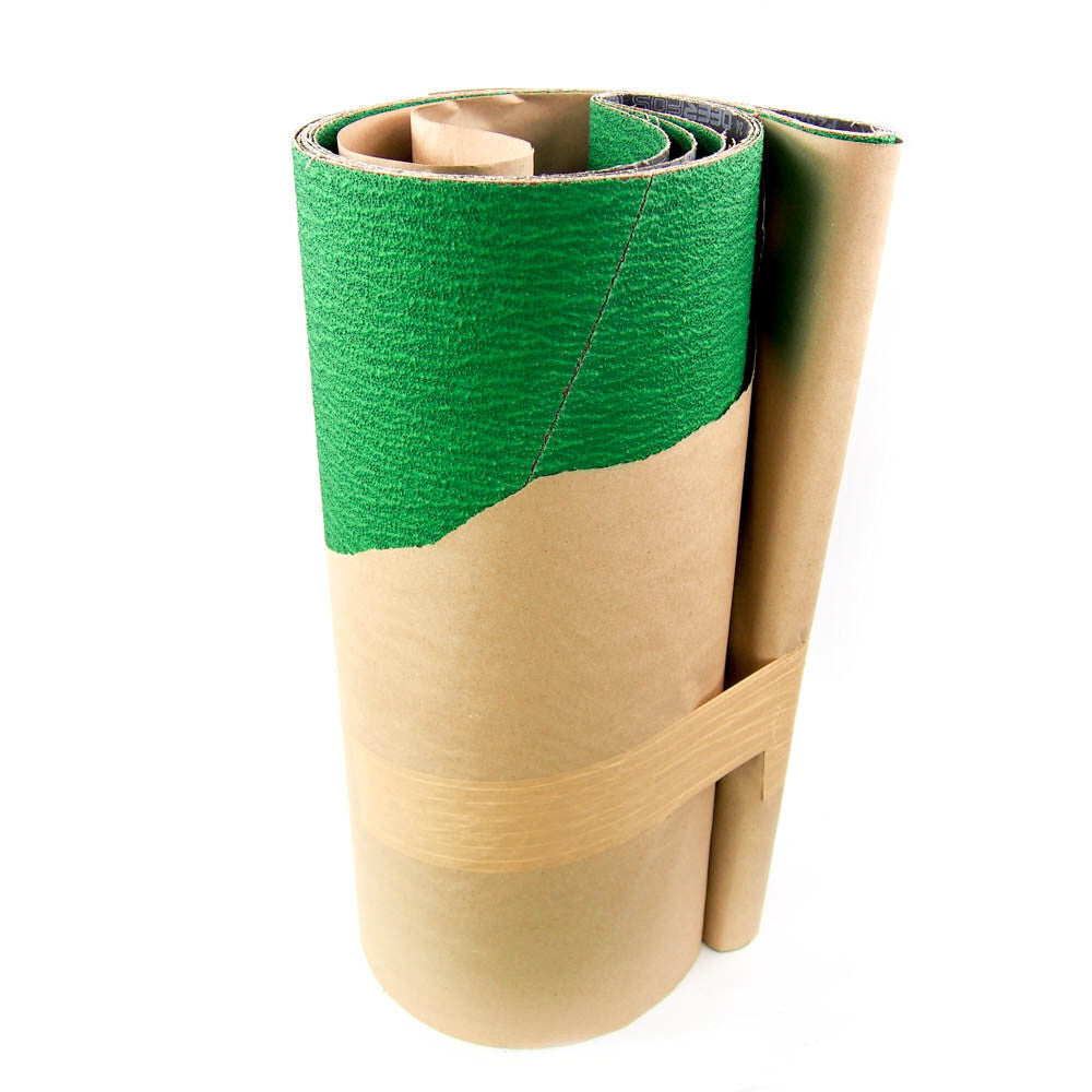 Deerfos PZ528 24" Wide x 84" Long Coated 24 Grit Sanding Belt (3-Pack) -0