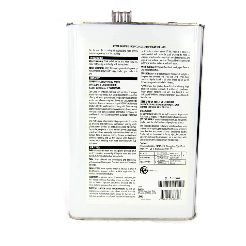 ZEP R07824 Solvent Degreaser VOC Compliant 2.5% VOC - 1 Gal.1
