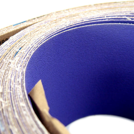 Deerfos Bora 6 6" Wide x 132" Long Coated 80 Grit Sanding Belt (10-Pack) -2