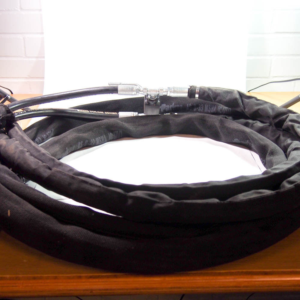 Parker Tough Cover Hydraulic Hose w/ Partek Sleeve 18ft+ 471TC-8 -1