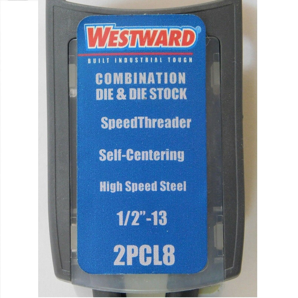 Westward 2PCL8 1/2" x 13 x 1-3/8" Integrated Die/Die Stock2
