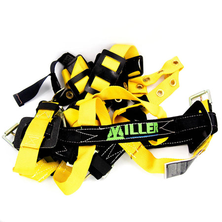 Miller 8095-6/XLYK Non-Stretchable Standard Full Body Harness Size X-Large -0