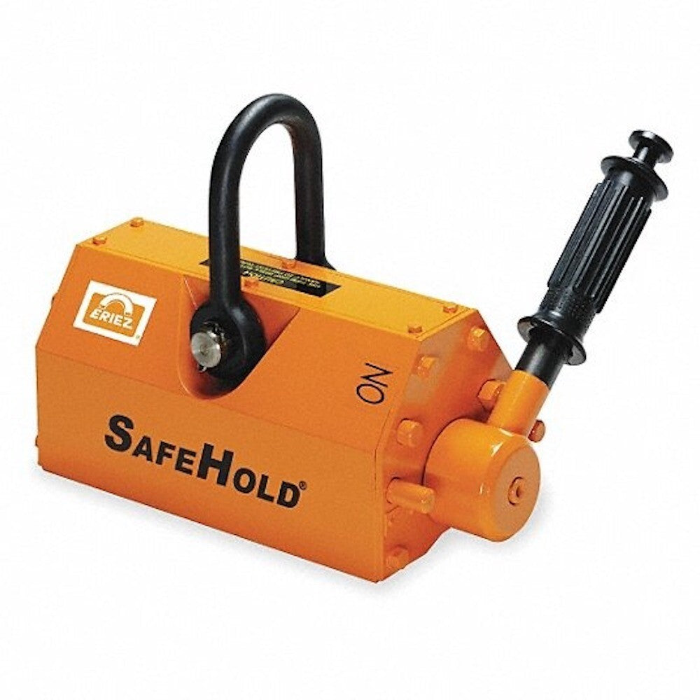 Eriez RPL-15 1500 Lb Flat 750 Lb Round Capacity SafeHold Lifting Magnet0