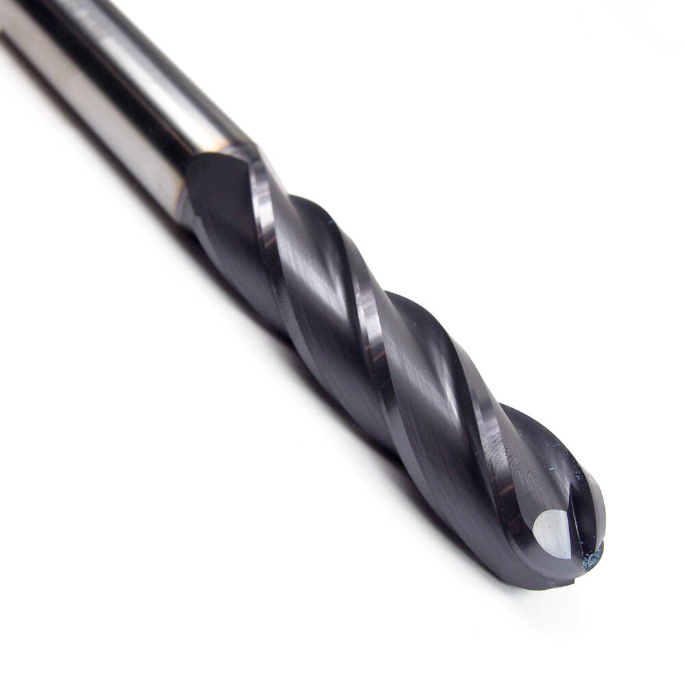 SGS 31936 | Carbide Ball End Mill | 3/4" Diameter 4-Flute AlTiN1
