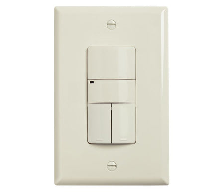 180° GE Wall Switch WIR-10-DR-G-D-V Dual Relay Sensor Photocell -0