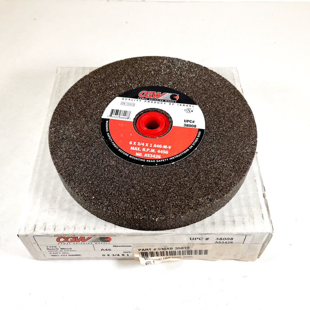 Camel Grinding Wheels 38008 6" x 3/4" x 1" Grind Wheel -1