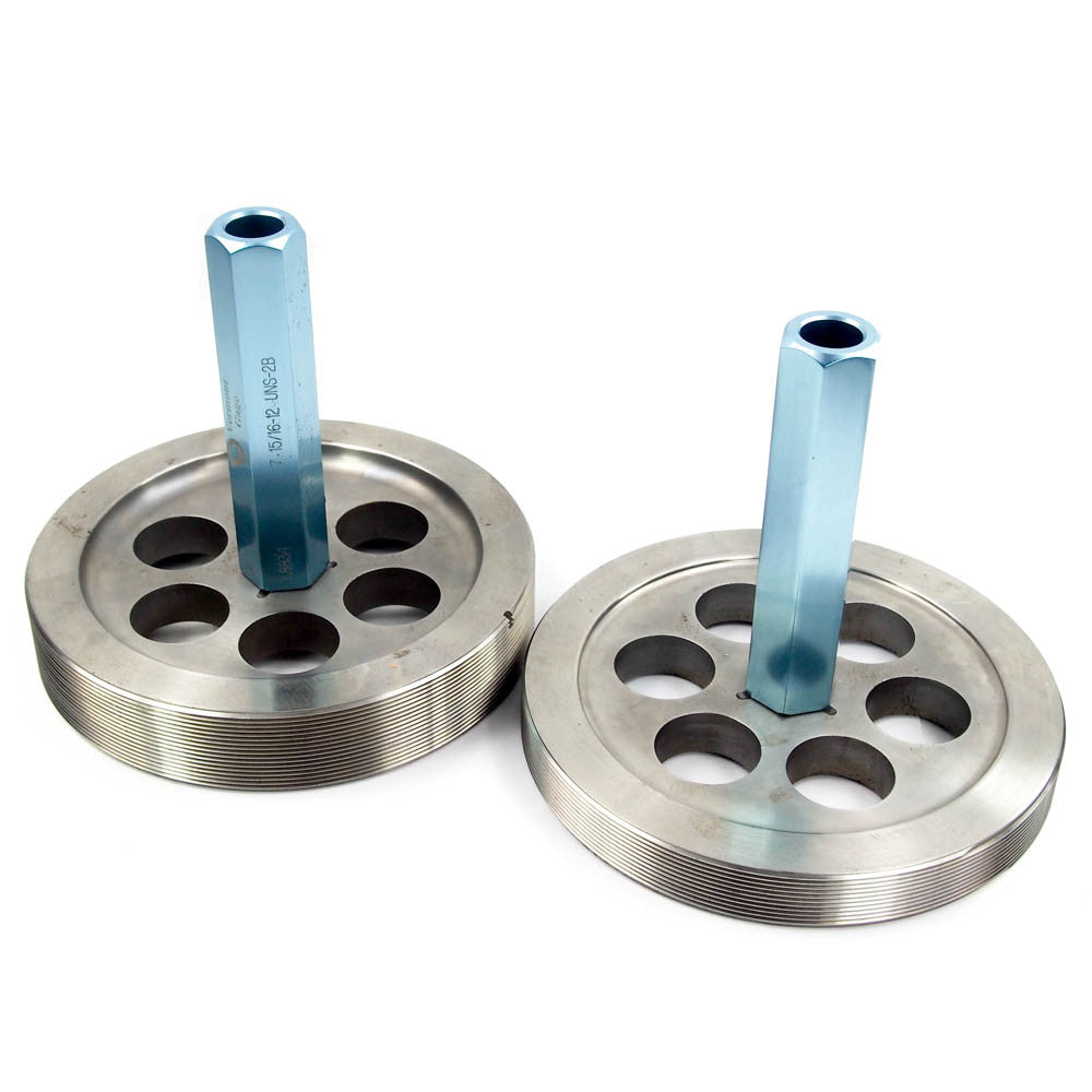 Vermont Gage Thread Plug Gauge 7-15/16-12 UNS-2B Go PD 7.8834 No PD 7.8927 -0