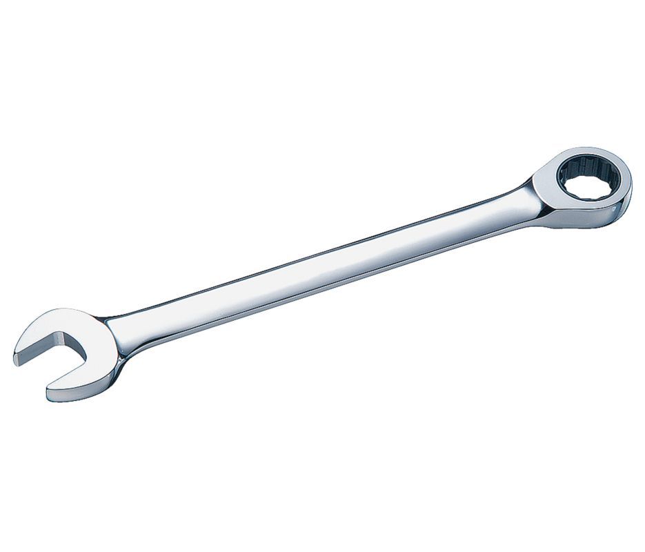 13/16" Ratcheting Combination Wrench 12 Pts Chrome Steel 11-1/2" OAL 1LCH5 -0