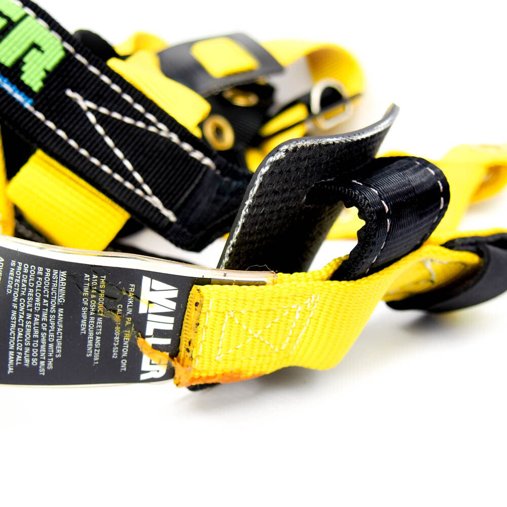 Miller 8095-6/XLYK Non-Stretchable Standard Full Body Harness Size X-Large -4