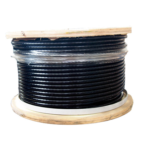 Dayton 33RG42 500 Ft Coated Galvanized Steel Wire Rope Cable 5/16" Cable Size -0