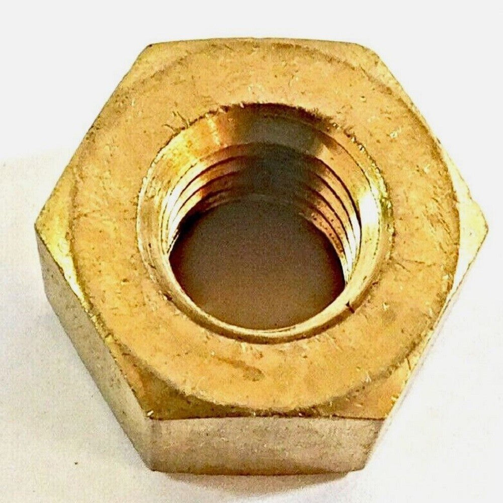 Fastenere 1/2"-13 Brass Hex Nuts (Pack of 10)1