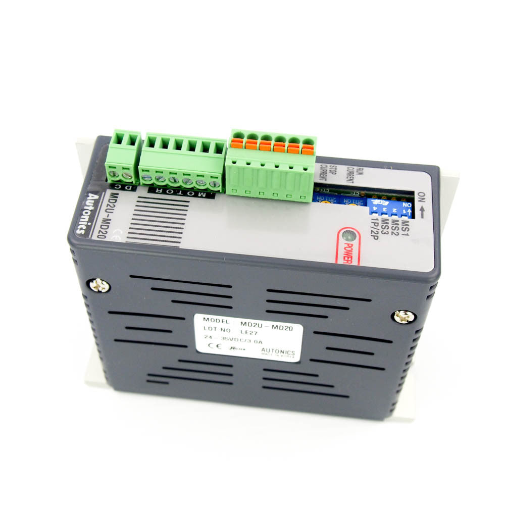 Autonics MD2U-MD20 Stepping Motor Driver 2 Phase 2.0A/Phase 24-35 VDC -3
