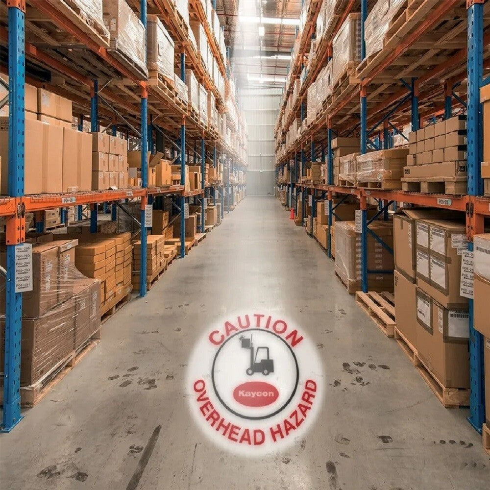 Accuform VPL855 3' Cord 110V 2.7A Heavy-Duty Custom LED Sign Projector -0