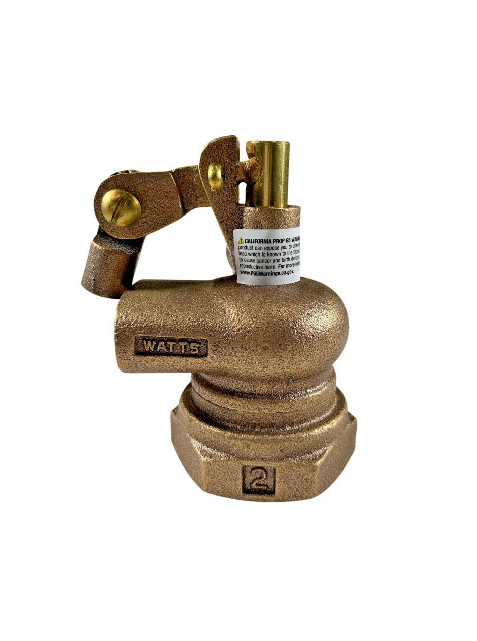 Watts 2000 2" FNPT Horizontal Piping Straight Valve Body Heavy Duty Float Valve0