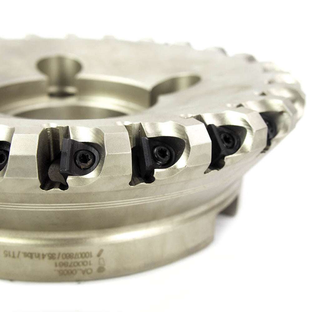 Hertel 45717303 Indexable Chamfer & Angle Face Mill 8" x 2-1/2" Arbor HMC546R1