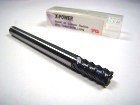 YG1 Carbide Corner Radius End Mill 6mm 6FL 0.5mm Radius 934460