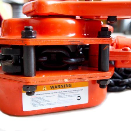 HL6-15 6 Ton Load Capacity 15 Ft. Lift Lever OP Chain Hoist -4
