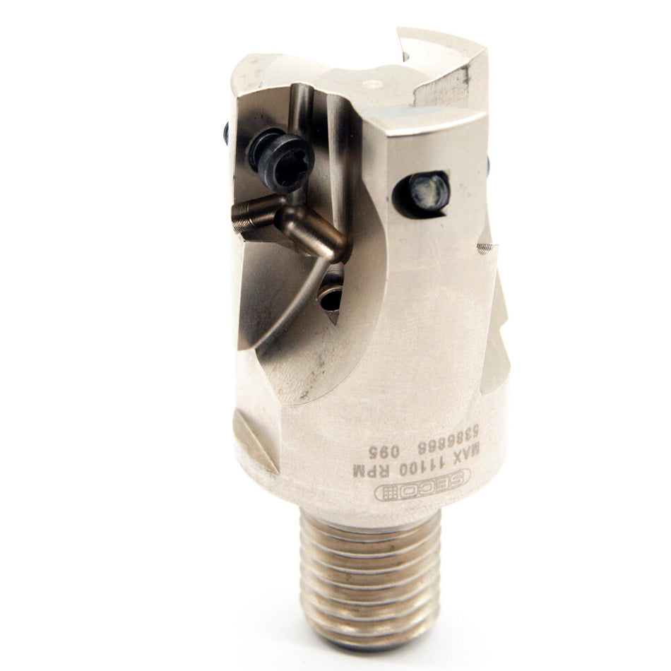 Seco 02699137 Indexable Square-Shoulder End Mill 1-1/4" 3FL R217.690