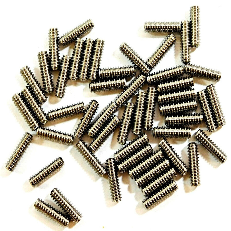 #10-24 x 5/8" Cup Point Socket Set Screws Stainless Steel Hex Drive Pack of 50 -0