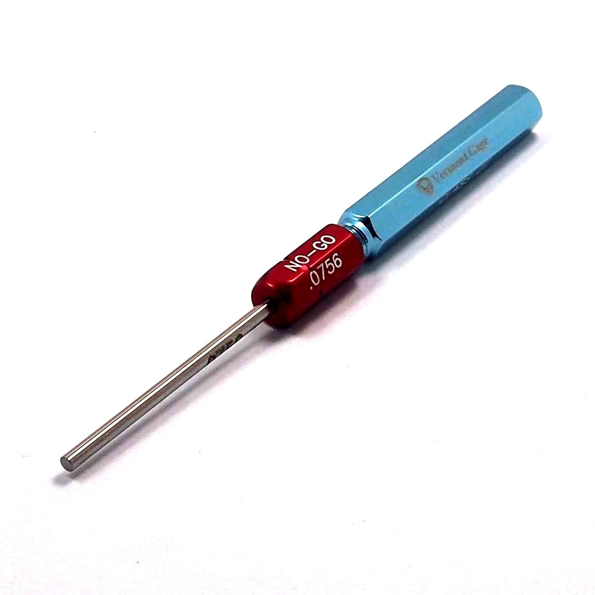 VERMONT GAGE STL 0.0756" Class ZZ No-Go Gage1