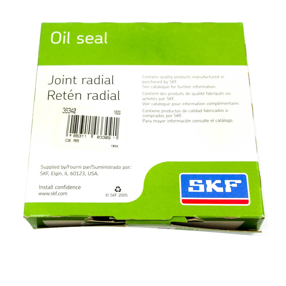 SKF 36340 Metal Clad Radial Oil Seal C8 4-7/8" OD x 3-5/8" ID x 3/4" -2