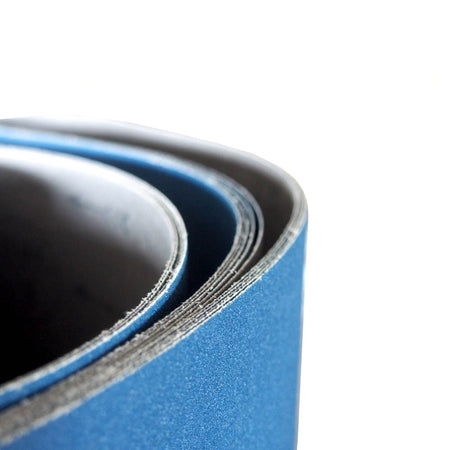 Deerfos ZT62X 62" x 103" 120 Grit Alumina Zirconia Sanding Belt (Pack of 5) -1