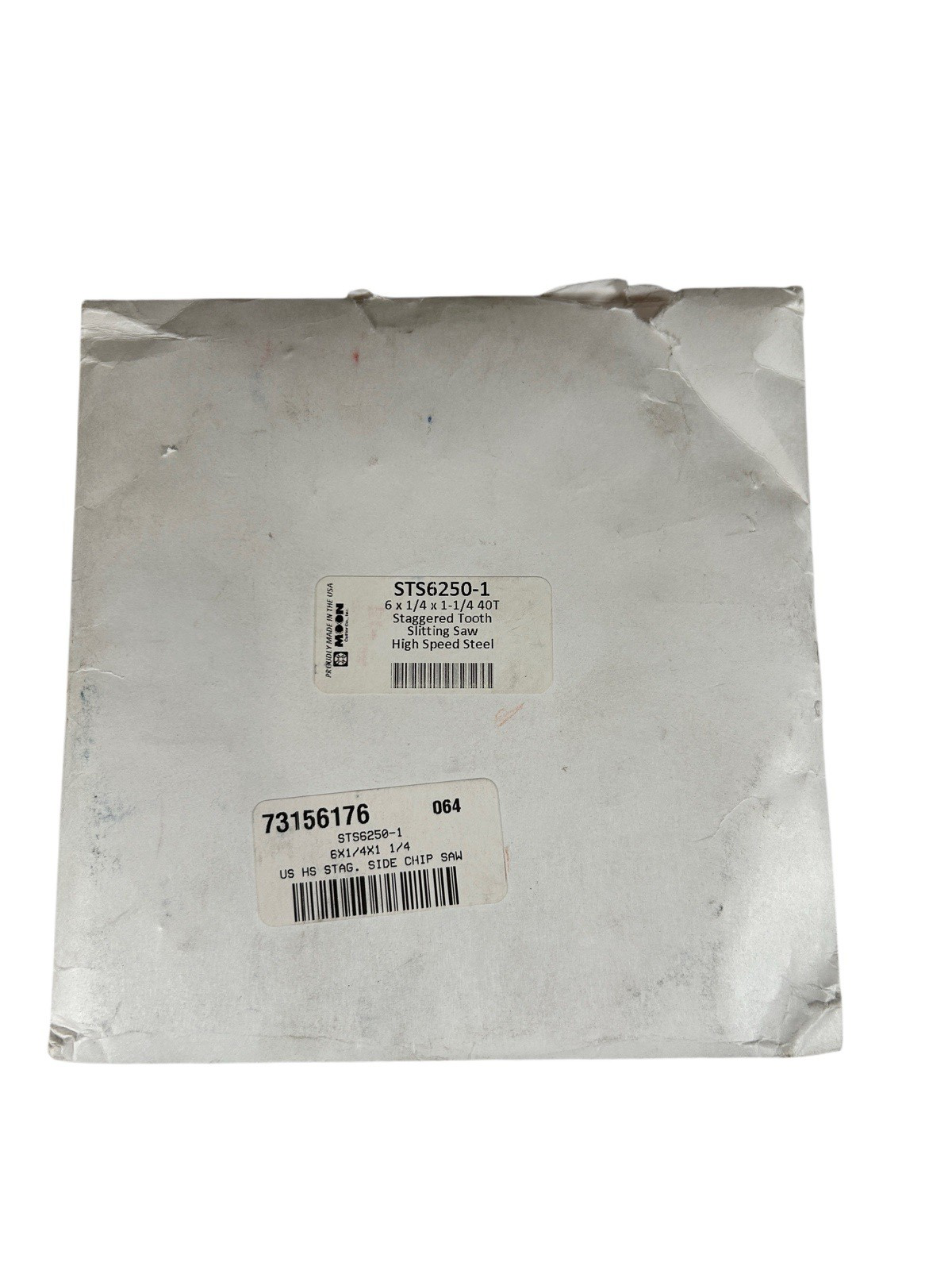 Moon STS6250-1 6" Dia x 1/4" Thickness x 1-1/4" Hole 40 Teeth HSS Side Chip Saw2