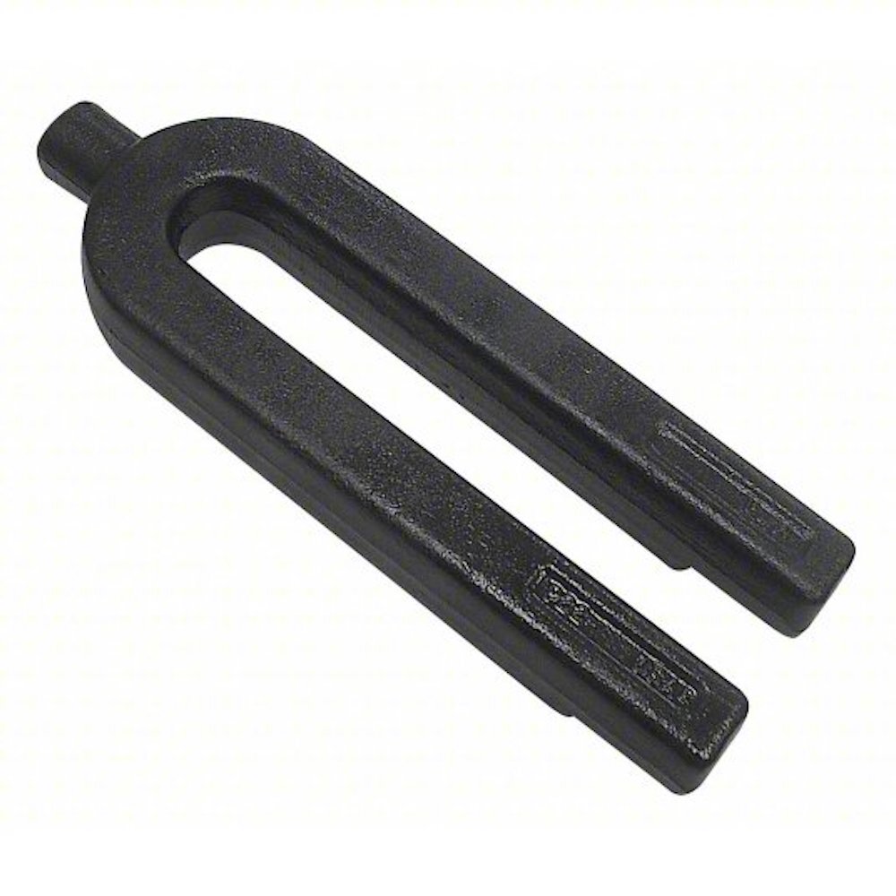 TE-CO 33923 10" x 1-1/4" x 2-3/4" Steel Black Oxide Forged U Clamp0