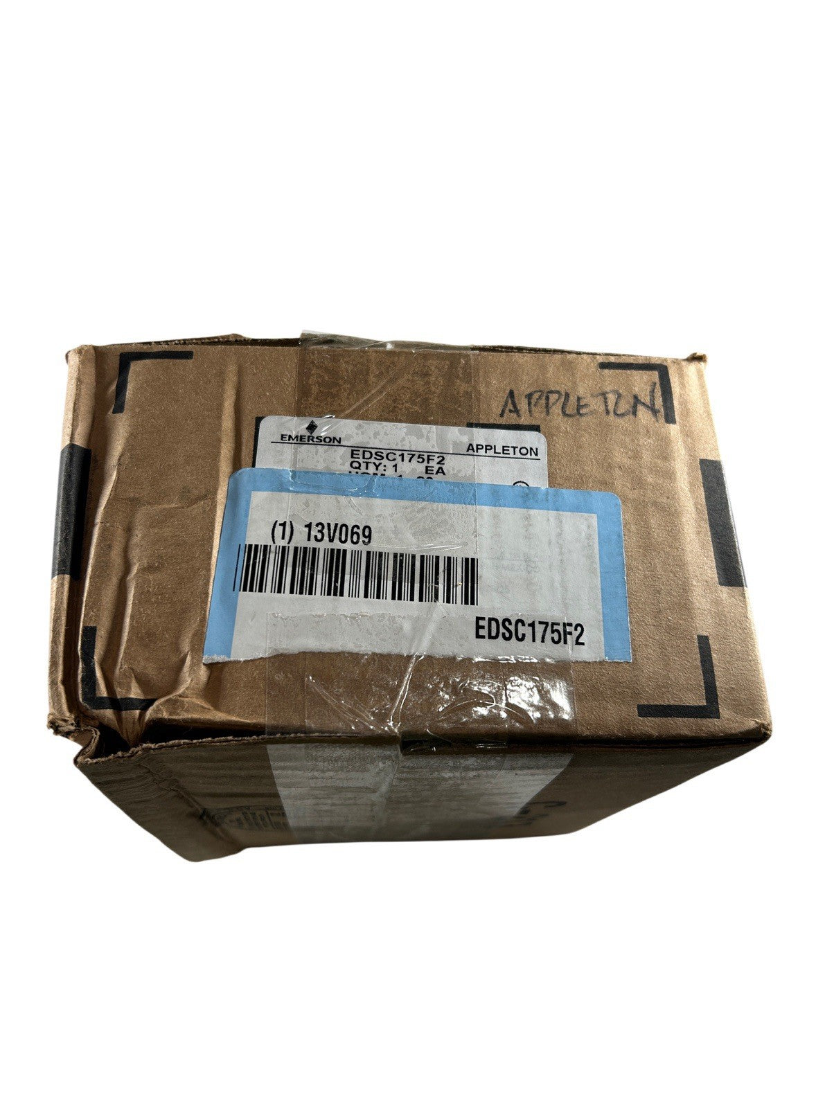 Appleton EDSC175F2 3/4" Hub Size 277VAC 20A 2P1 Gang Front Lever Tumbler Switch3