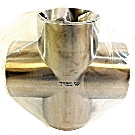 Parker L9W-4.0-316L-7 4" Stainless Steel Cross Union1