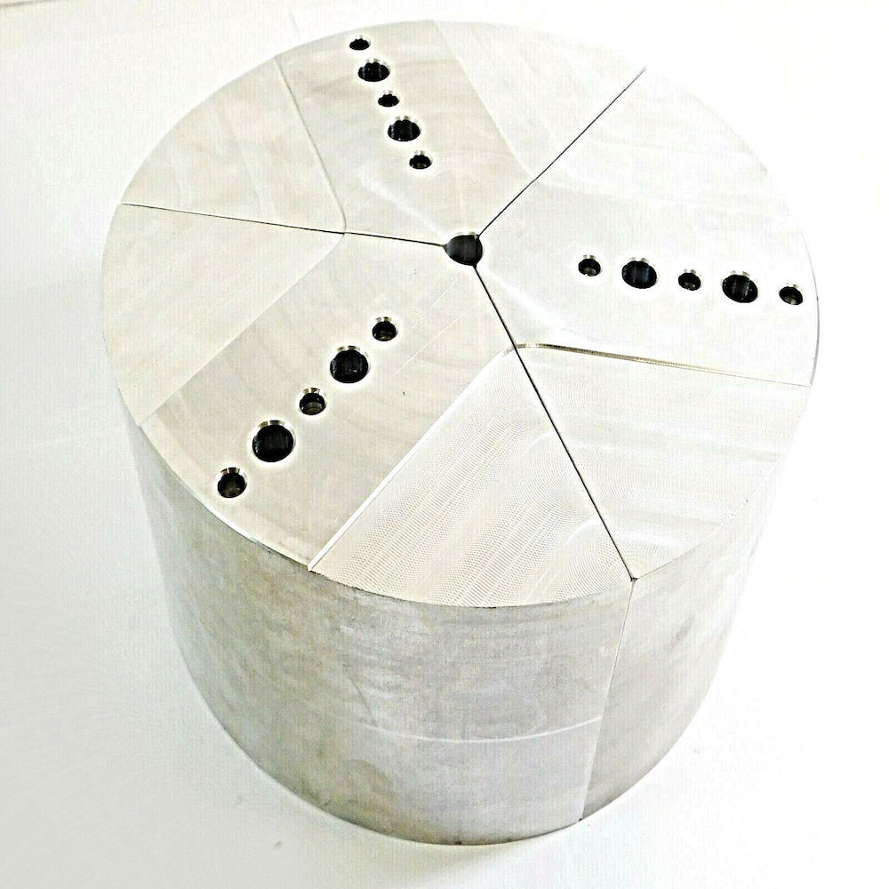 Abbott AL-3-8-4 8" x 4" 3 Pieces Round Soft Lathe Chuck Jaw0