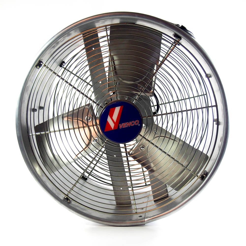 VENCO MAC-20-327-B4-J1 Commercial 20" Air Circulator Fan 115V 3000/4500 CFM -0