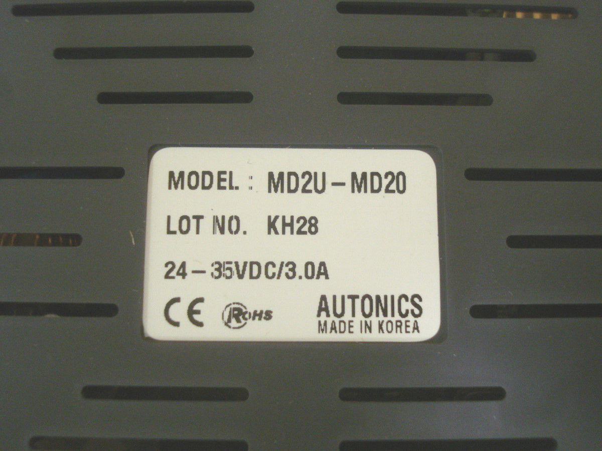 Autonics MD2U-MD20 Stepping Motor Driver 2 Phase 2.0A/Phase 24-35 VDC -4