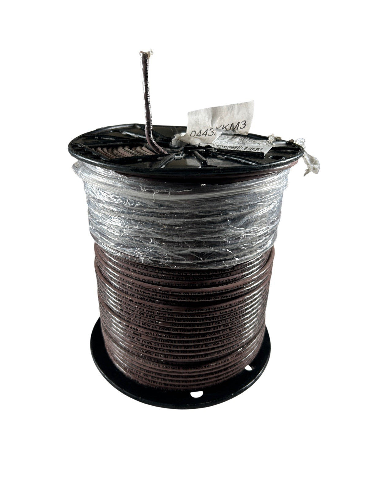 Southwire 22980701 500' L 600V 10 AWG 30A Nylon Stranded Core THHN Building Wire0