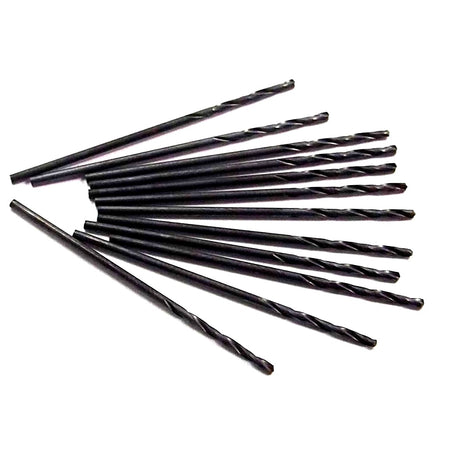 Screw Machine Drills #58 0.042" HSS Oxide 1/2" LOC" x 1-3/8" OAL USA (12 Pcs)1