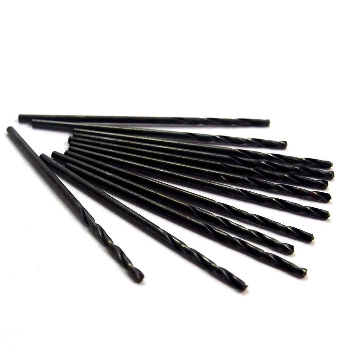 Screw Machine Drills #58 0.042" HSS Oxide 1/2" LOC" x 1-3/8" OAL USA (12 Pcs)0