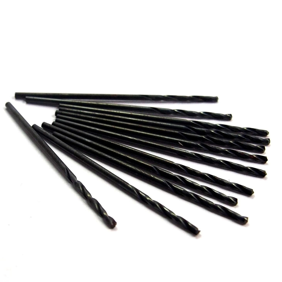 Screw Machine Drills #58 0.042" HSS Oxide 1/2" LOC" x 1-3/8" OAL USA (12 Pcs)0