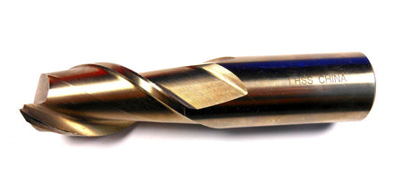 Square Hi-Helix End Mill 1" HSS 2FL 1" x 2" x 4-1/2"0