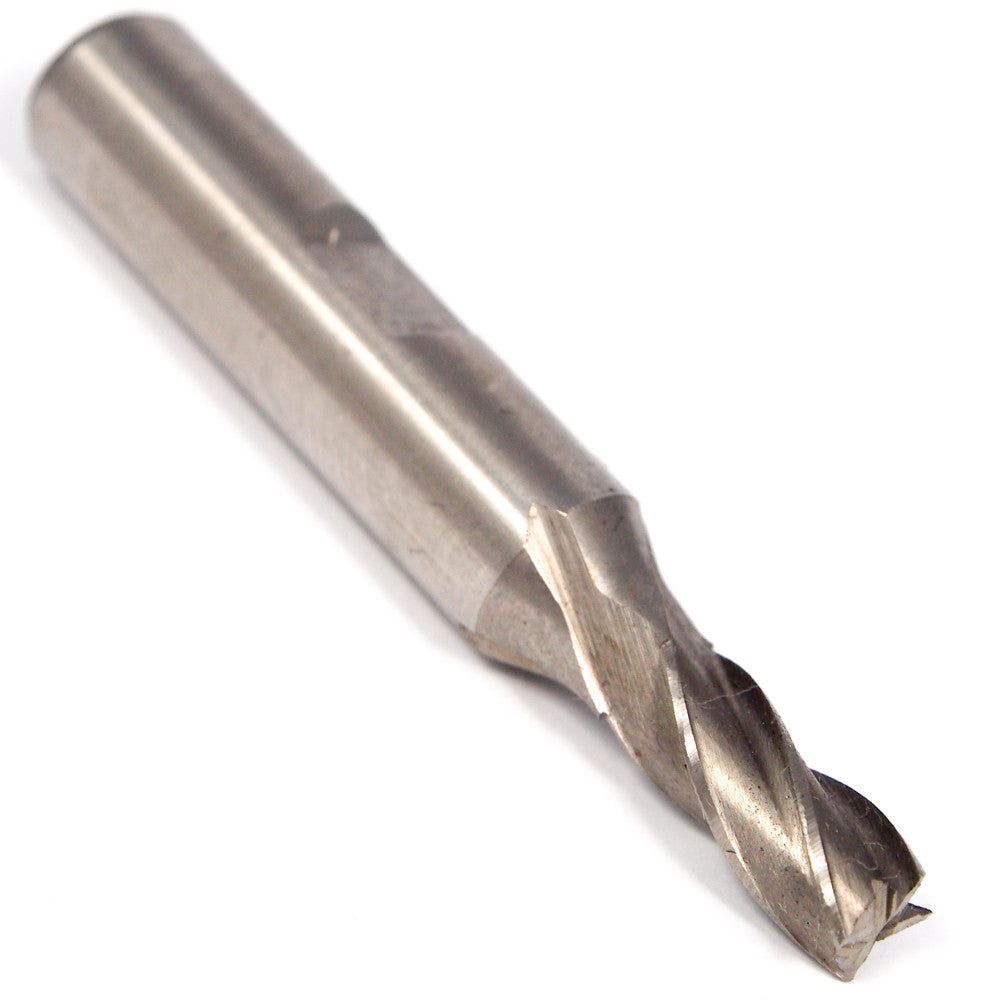 Square End Mill 1/4" 4FL HSS 3/8" Shank 720-34271