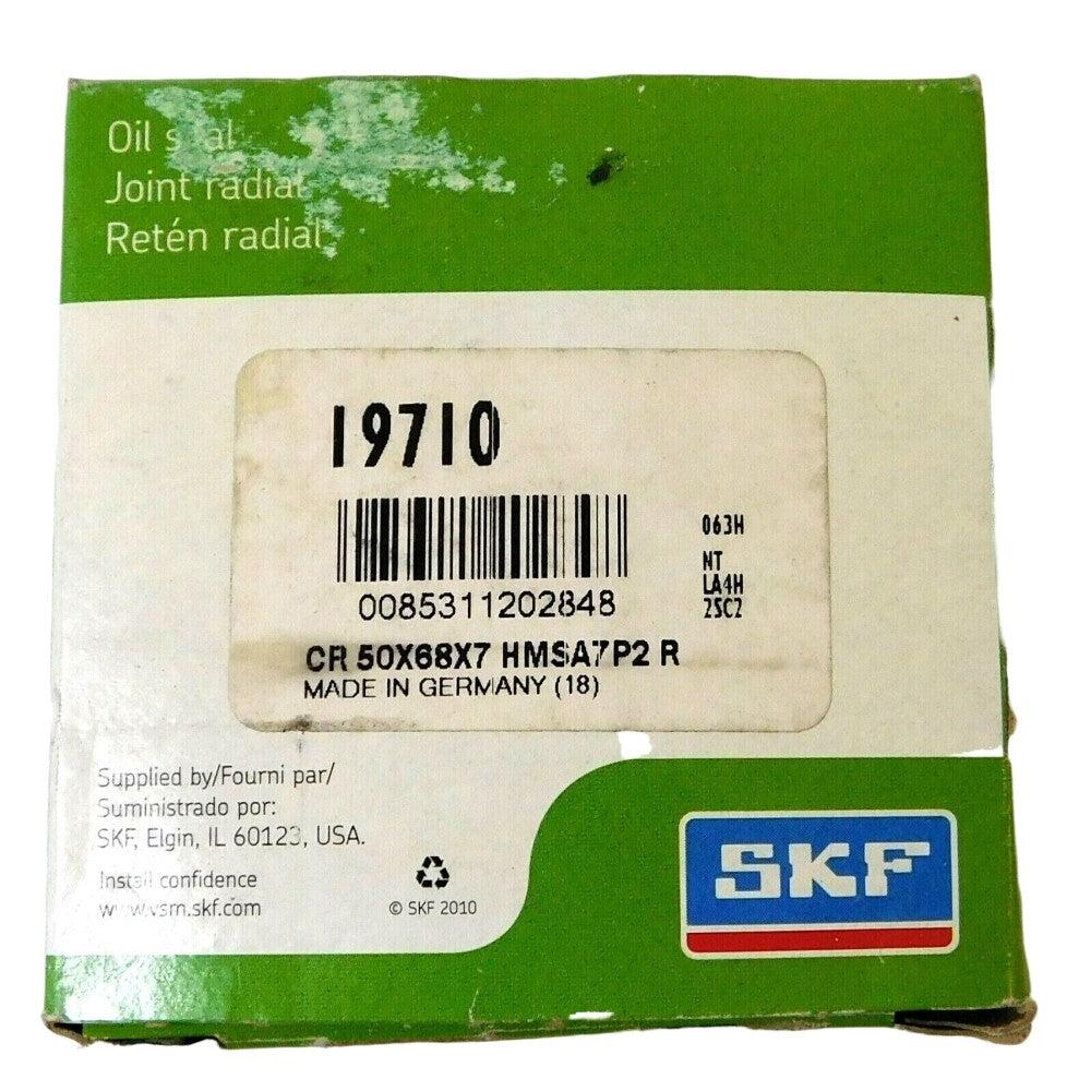SKF 19710 Oil Seal 50 mm x 68 mm x 7 mm Double Lip Nitrile HMSA7P2 -3