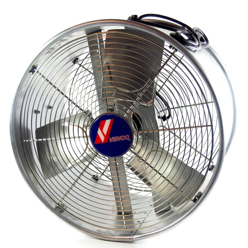 VENCO MAC-20-327-B4-J1 Commercial 20" Air Circulator Fan 115V 3000/4500 CFM -1