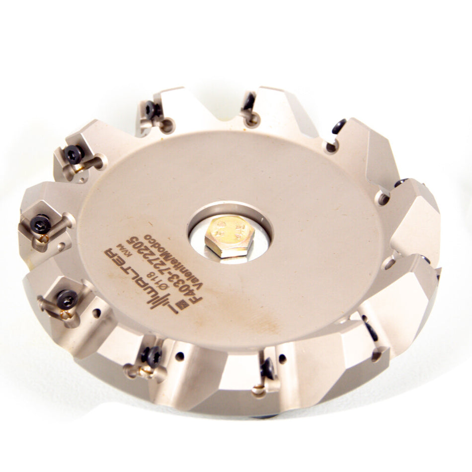Walter Valenite 7272205 Indexable Face Mill 118mm 11FL F4033-72722050