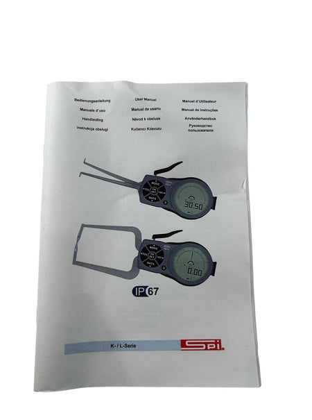 SPI 15-913-7 50 mm Max 0.04 mm Accuracy External Electronic Caliper Gage2