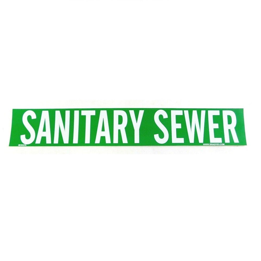 Brady 7250-1 Sanitary Sewer Pipe Marker (Pack of 25)0