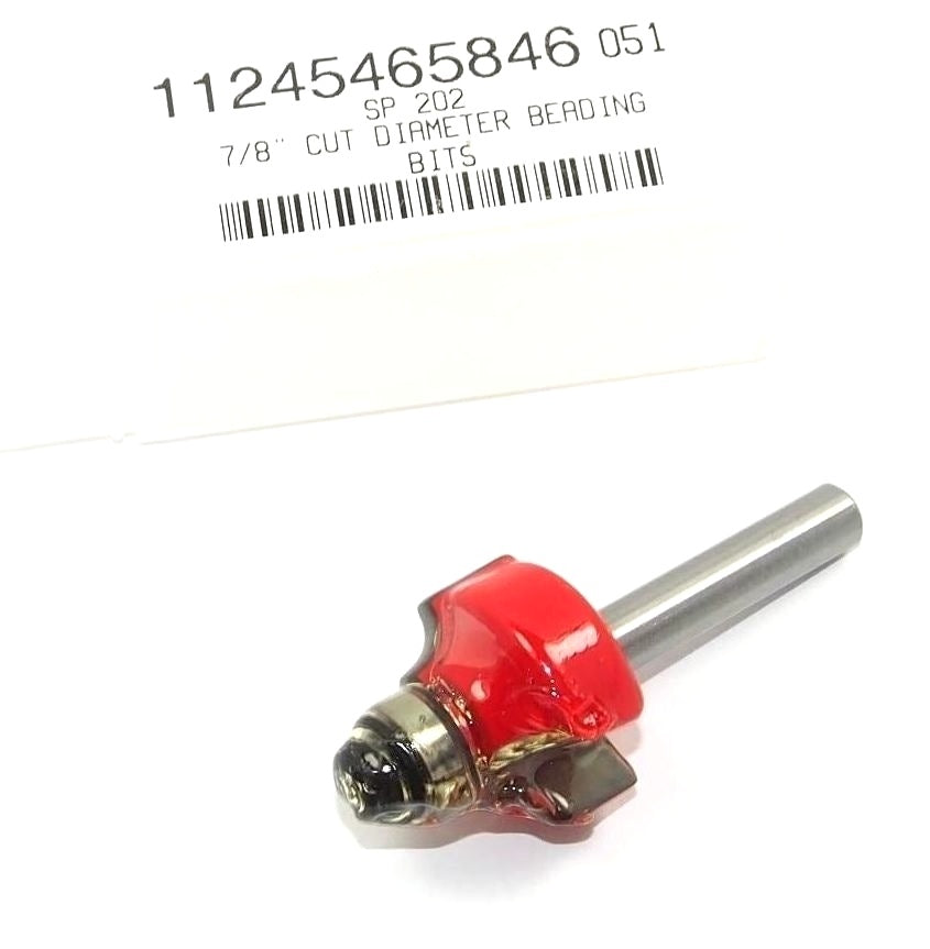 Beading Router Bit 7/8" Cut x 1/4" Shank 11245465846 SP2021