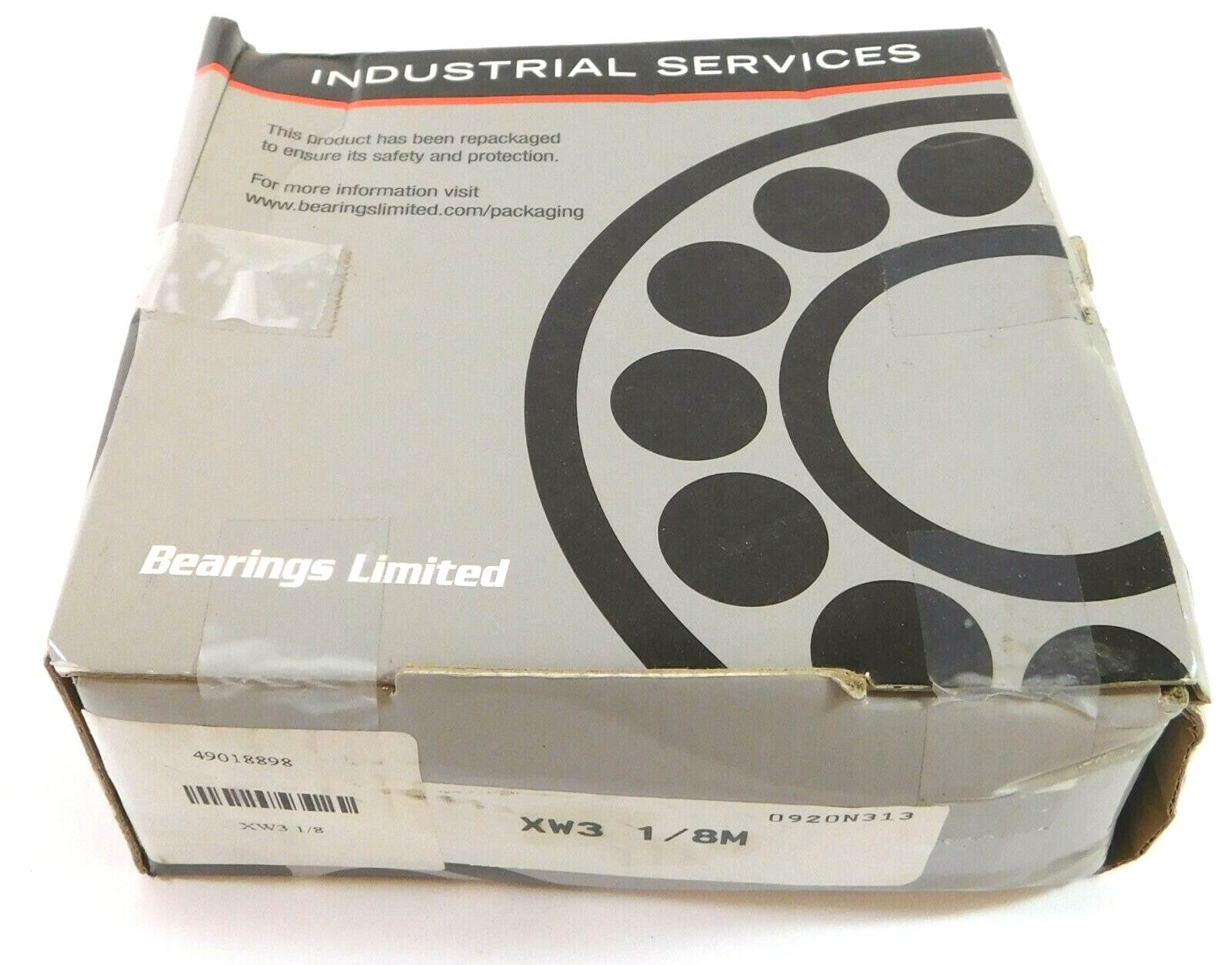 Bearings Limited XW3 1/8 Thrust Ball Bearing 3–1/8" XW -3