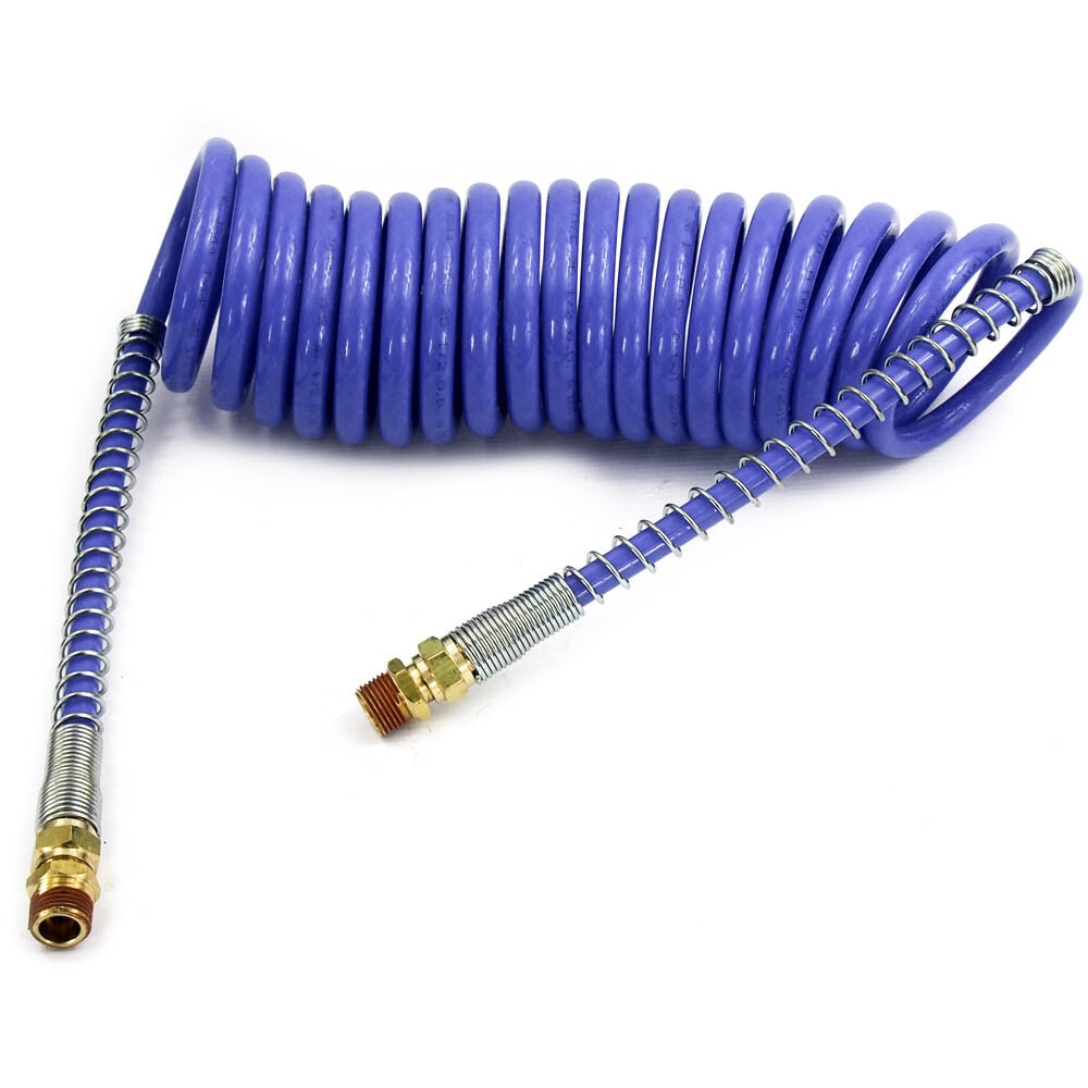 Class C Solutions Group B12221 15 Ft. Blue Coiled Air Brake Hose (6-Pk) -0